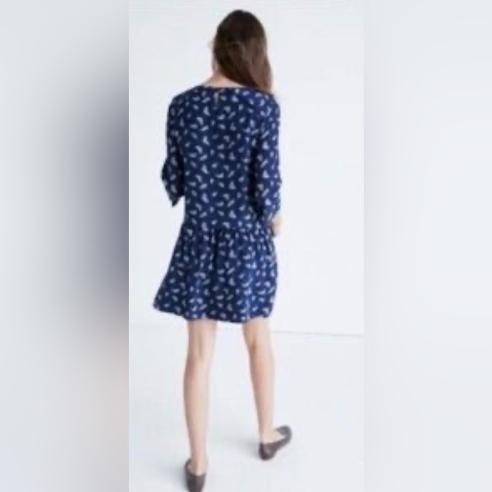 Madewell et Sezane Anna Drop-waist Dress‎ - Picture 3 of 7